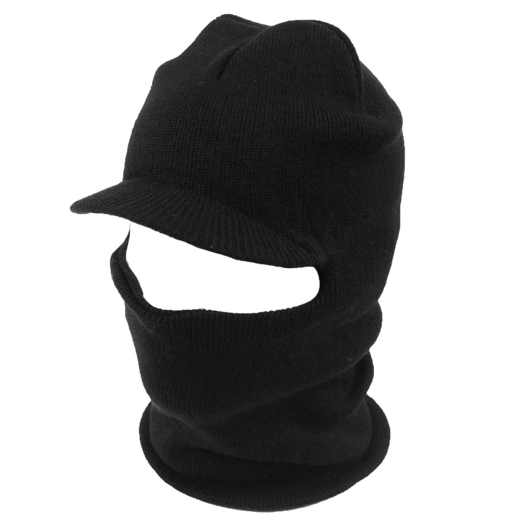 Unisex Warm One Hole Balaclava Visor Ski Mask Shield Hat Headwear