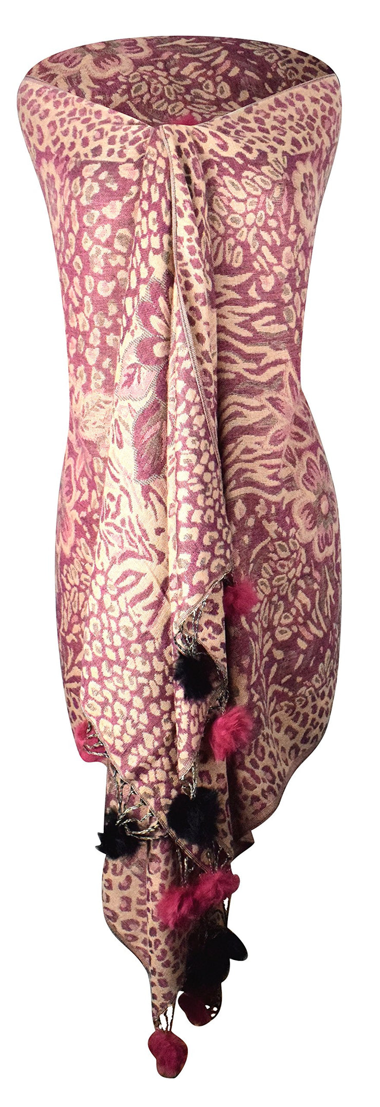 Floral-Leopard-Pashmina-Pink-F