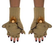 Peach Couture Children’s Toddler Warm Winter Gloves and Mittens Value packs