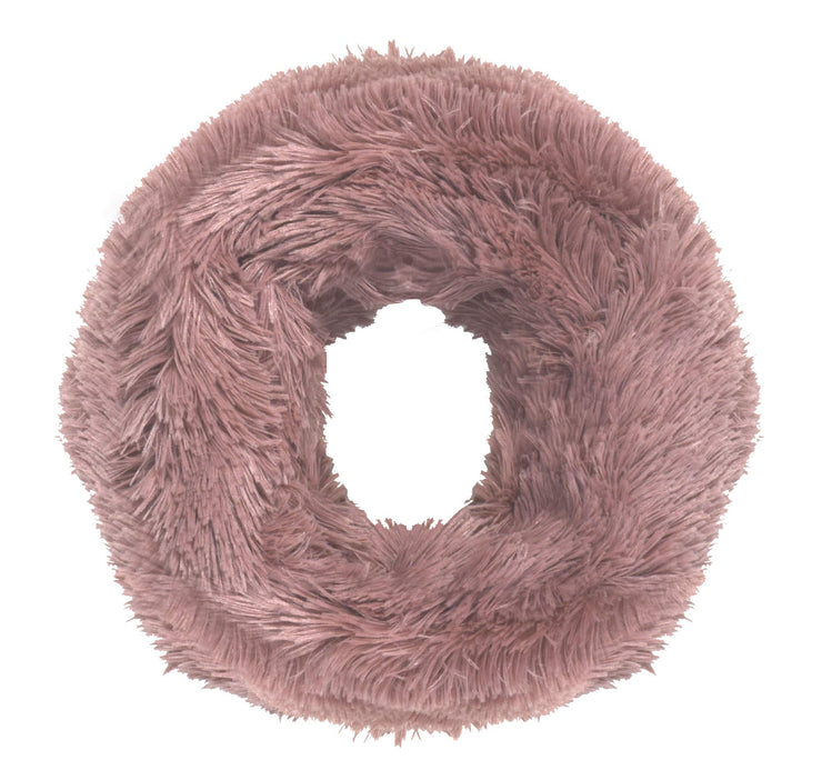 Faux Fur Warm Soft Thick Infinity Loop Circle Scarves Neck Warmers