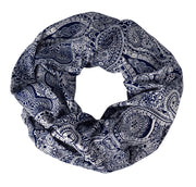Peach Couture Chic Graphic Paisley Printed Infinity Loop Scarf Various Colors