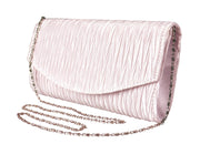 Vintage Satin Pleated Handbag Clutch