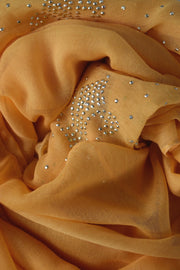 Peach Couture Classic Glittering Sparkle Studded Scarf Shawl Wrap