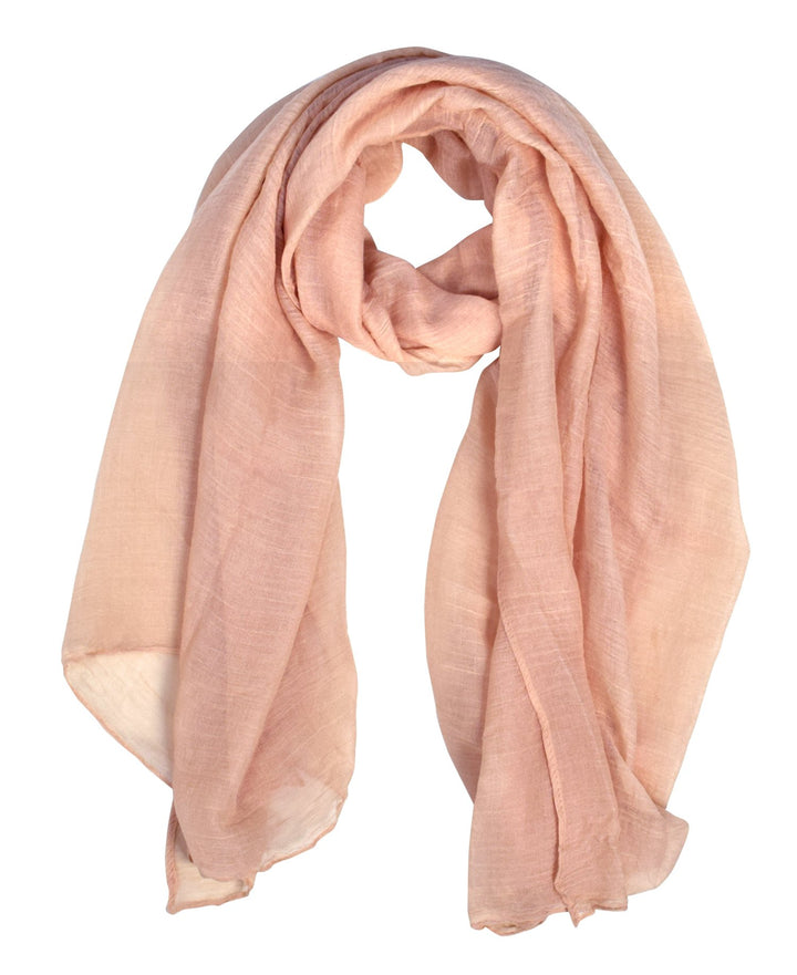 Lightweight Sheer Oversized Scarf Beach Wrap Rose Pink