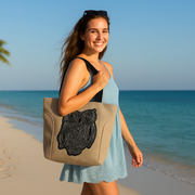 Women’s Designer Print Travel Tote Bag