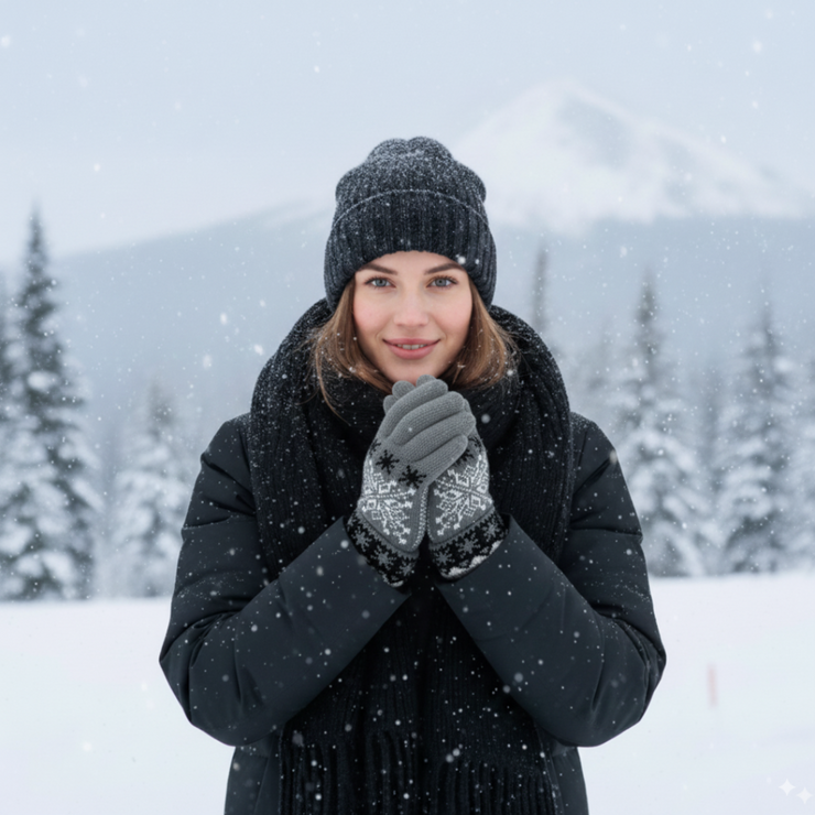 Snowflake Gloves Pick 3 Pairs - Mix N Match