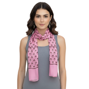 Peach Couture Summer Lightweight Soft Animal Bird Owl Printed Sheer Scarf Shawl