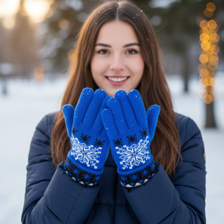 Snowflake Gloves Pick 3 Pairs - Mix N Match