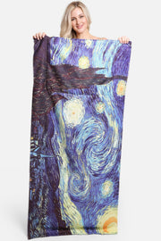 Starry Night 2 In 1 Beach Towel & Tote Bag
