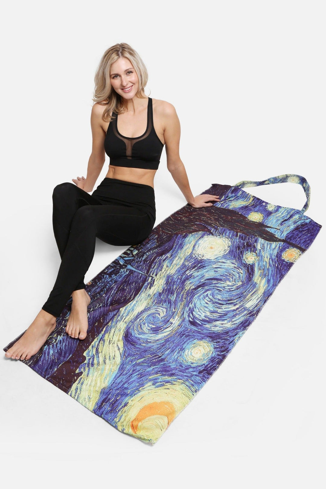 Starry Night 2 In 1 Beach Towel & Tote Bag