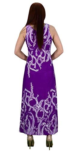 Paisley Print Sleeveless Scoop Neck Maxi Dress