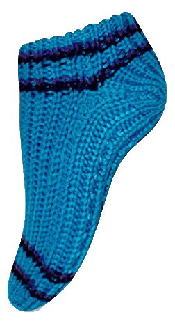 Womens Non Skid Crochet Knitted Sweater Pom Pom Slipper Socks Booties 2 Pack