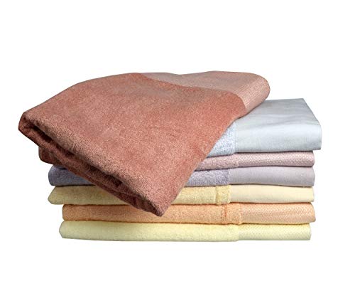 Couture Home Collection Super Soft Luxurious Bamboo Cotton Large Spa Bath Towel