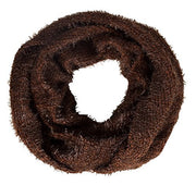 Modish Faux Fur Warm Cozy Winter Infinity Loop Cowl Scarves