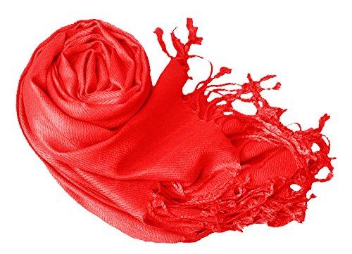 Red Pashmina Shawl