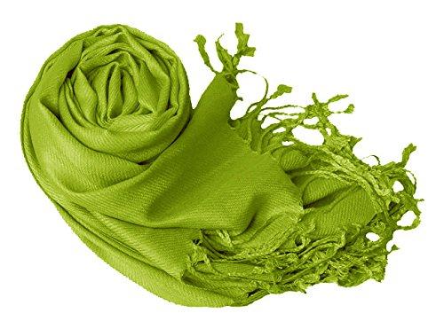 Olive Green Pashmina Scarves