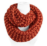 Peach Couture Unisex Chevron Design Hand Knit Thick Chunky Infinity Loop Scarves