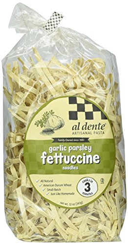 Al Dente Garlic Parsley Fettuccine, 12 oz