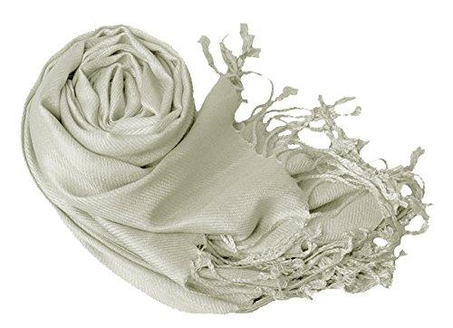 Silver Pashmina Shawl