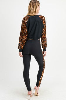 Brooklyn Leopard 2-Piece Outfit