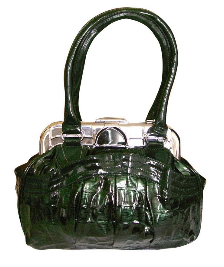 A1663-BELLA-Shell-Style-Tote-Green-KL