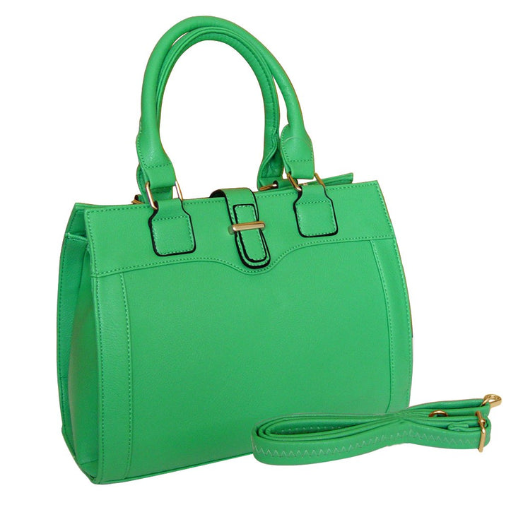 A1662-TORY-Tote-Style-Handbag-Green-KL