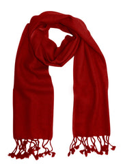 Pure-Cashmere-Scarf-Solid-Red-