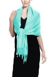 "Spring Into Joy" Pastel Solid Pashmina