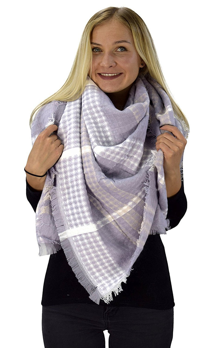 B5510-L507-Scarf-Grey/White-MRS