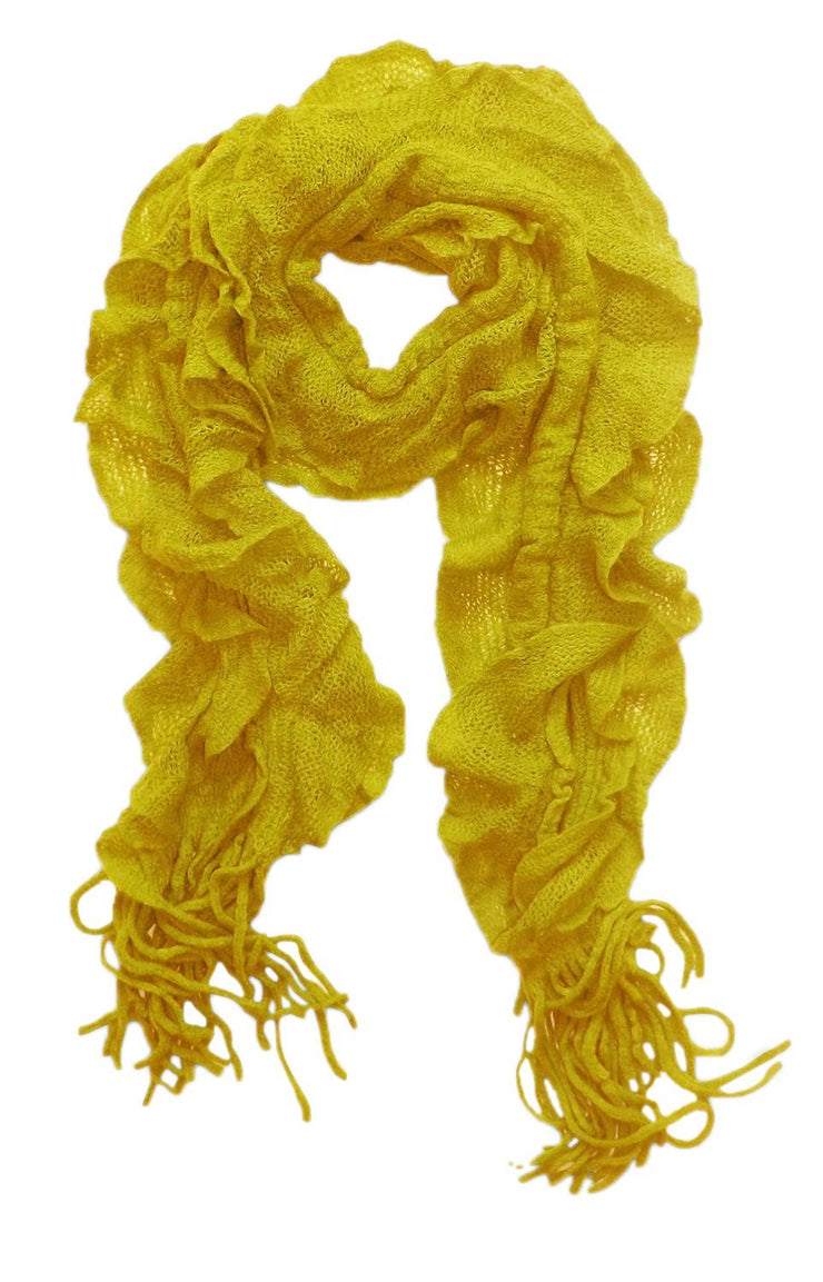 A3639-Ruffle-Knit-Scarf-Yellow-JG