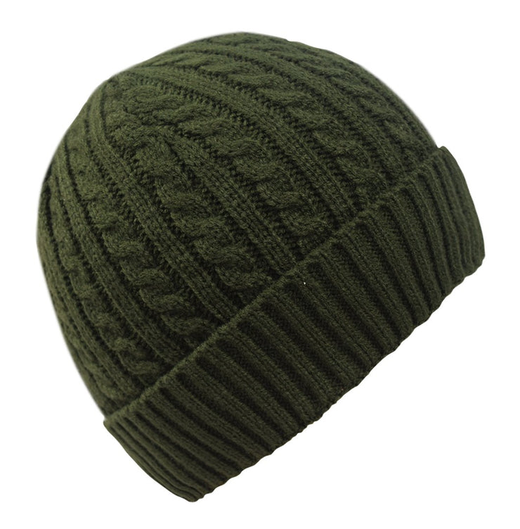 A3613-Cable-Knit-Hat-Winter-Olive-JG
