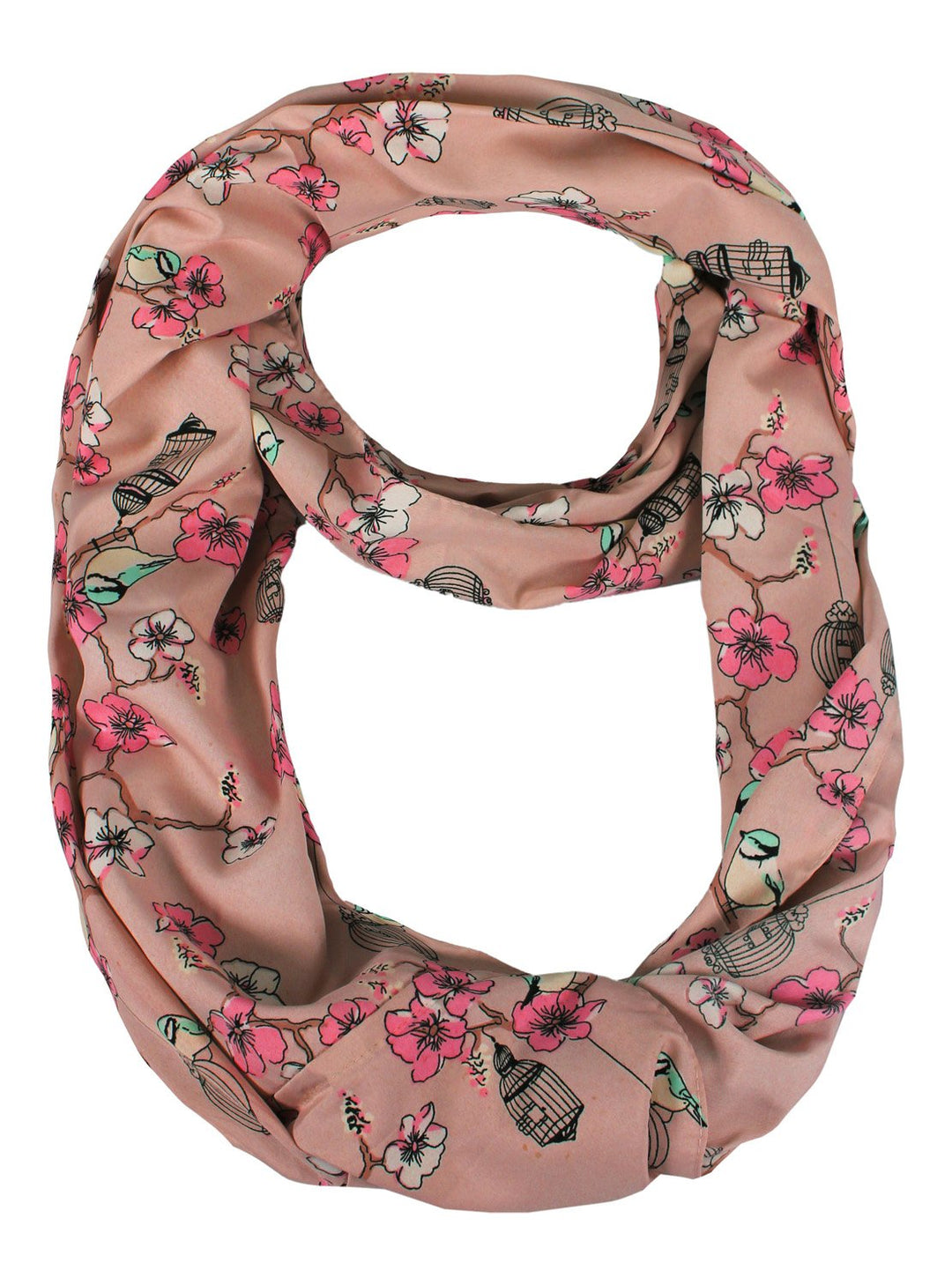 Womens Fashion Bohemian Sheer Infinity scarves Circle Scarf Loops