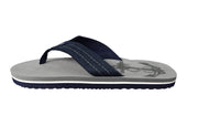 Mens Flip Flop Synthetic Suede Stappy Beach Flats Sandals