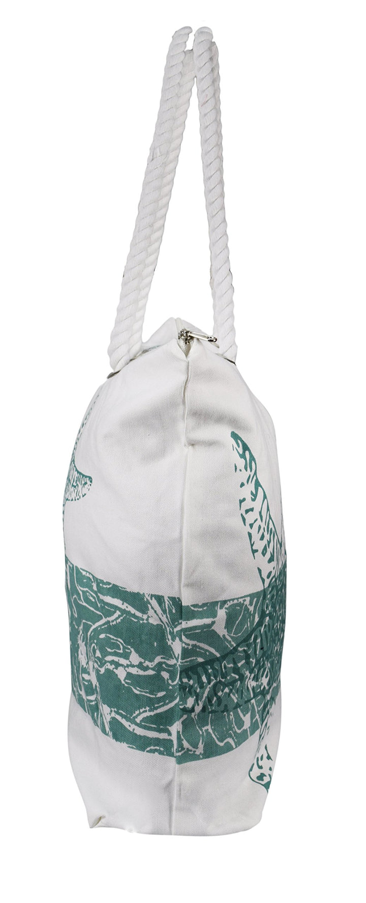 Starfish Design Cotton Canvas Beach Tote