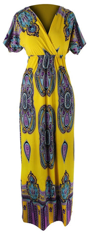 B0153-Paisley-Dress-Yellow-L-AJ