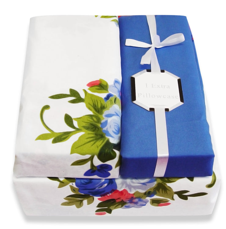 A2065-Floral-Bed-Sheets-Set-Twin-Blue
