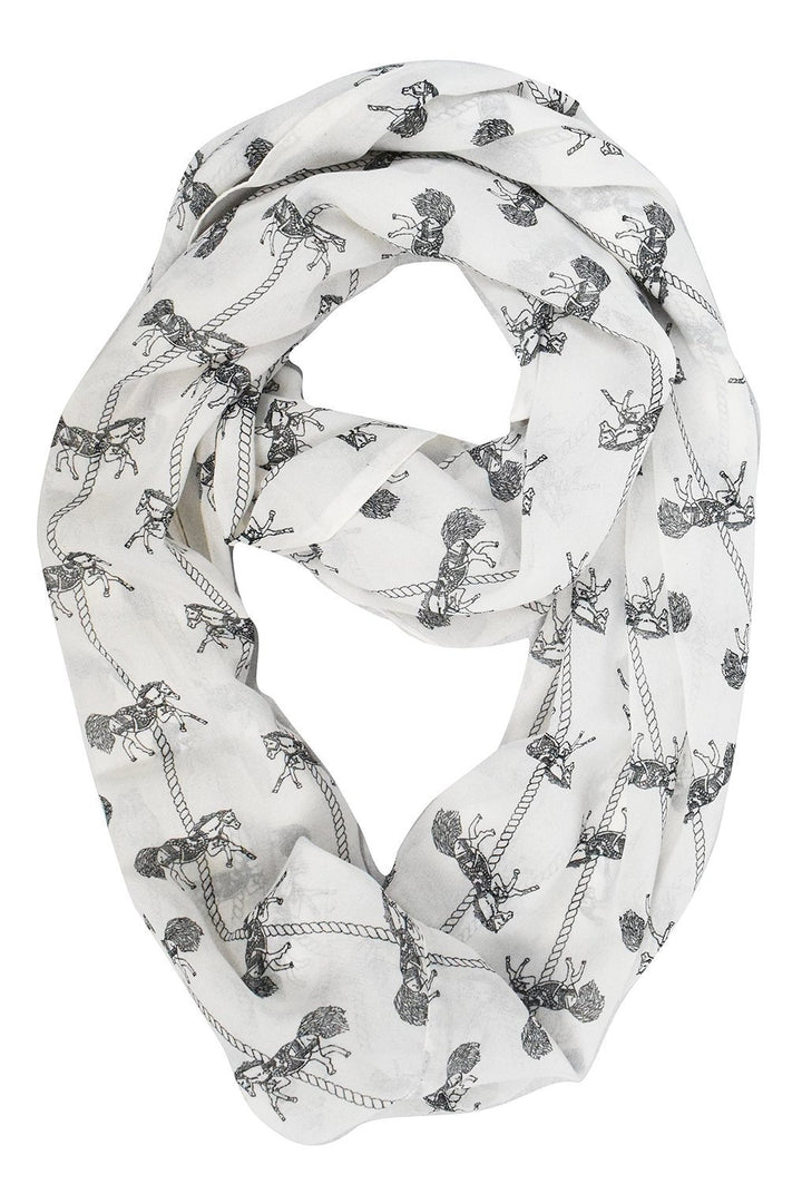 Womens Fashion Bohemian Sheer Infinity scarves Circle Scarf Loops
