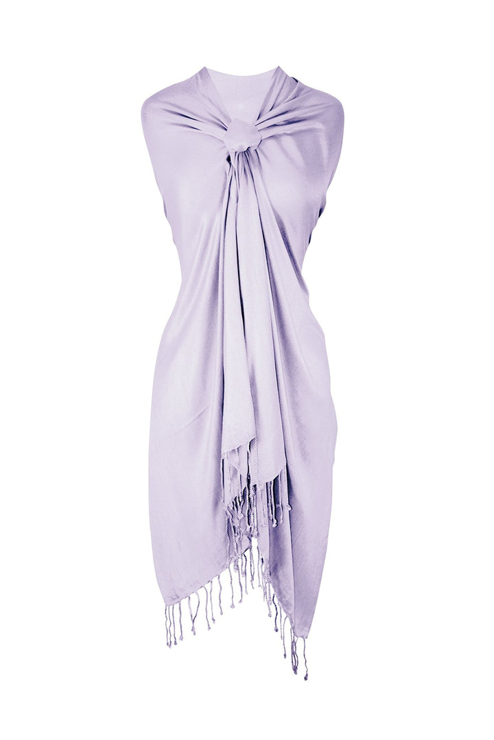 Ice Lavender Pashmina Shawl Wrap Scarf