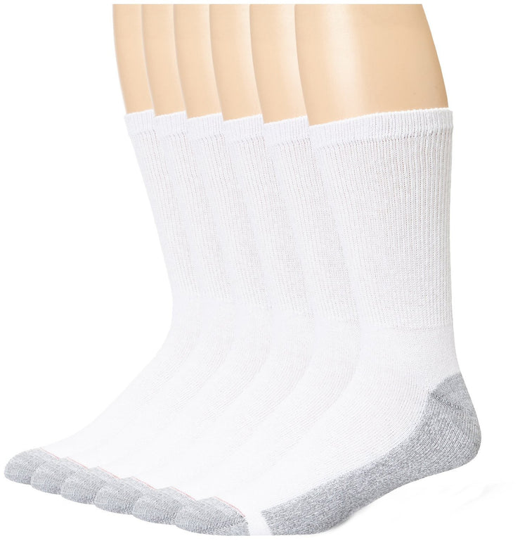 Hanes Boys Cushion Crew Medium Socks-Value 10 Pack