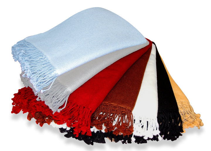Luxurious Cashmere Throw Blanket (50x60")