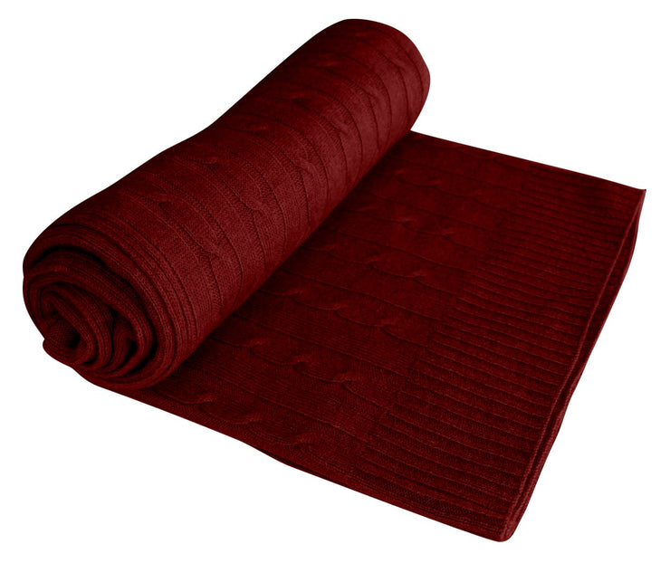 Knitted-cashmere-throw-maroon-KL