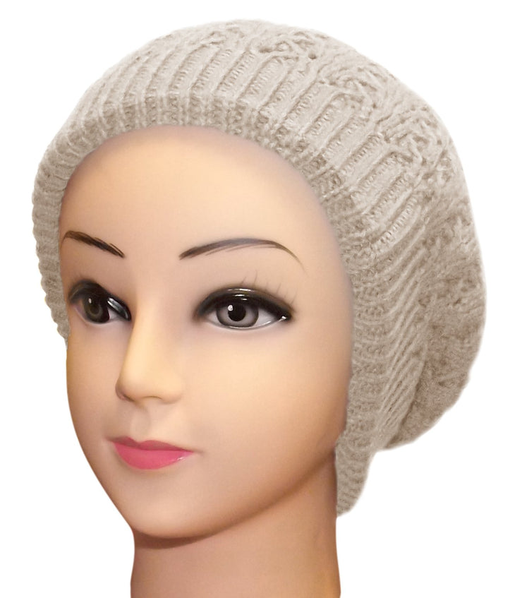 Thick Slouch Knit Warm Ski Beanie Hat