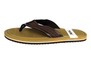 Peach Couture Nautical Summer Men’s Beach Summer Flip Flop Sandals Slippers Open Toe Flipflops