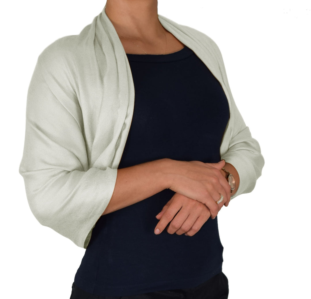 Silver Pashmina Shawl