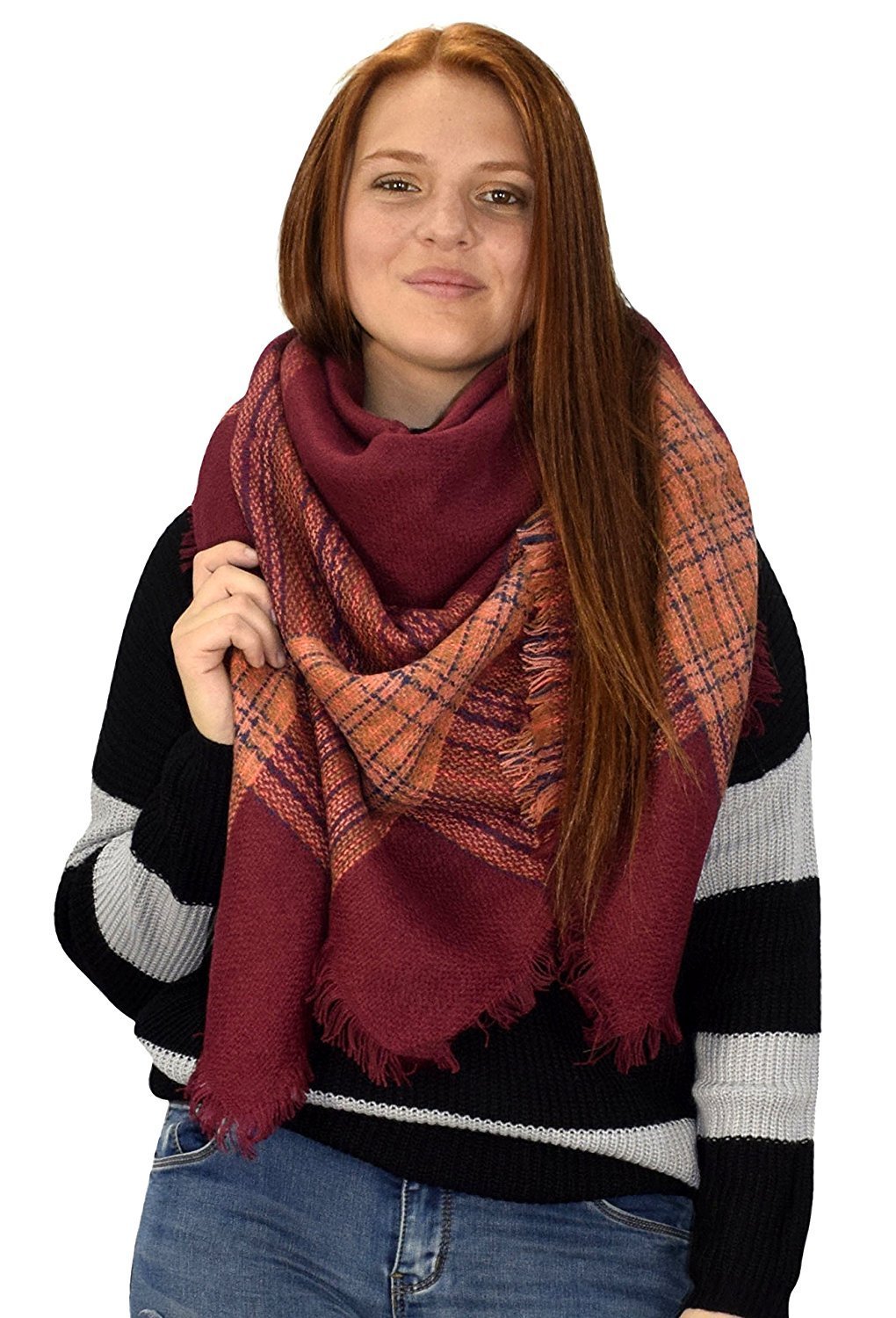 B0971-Oversized-Shawl-Maroon-MRS
