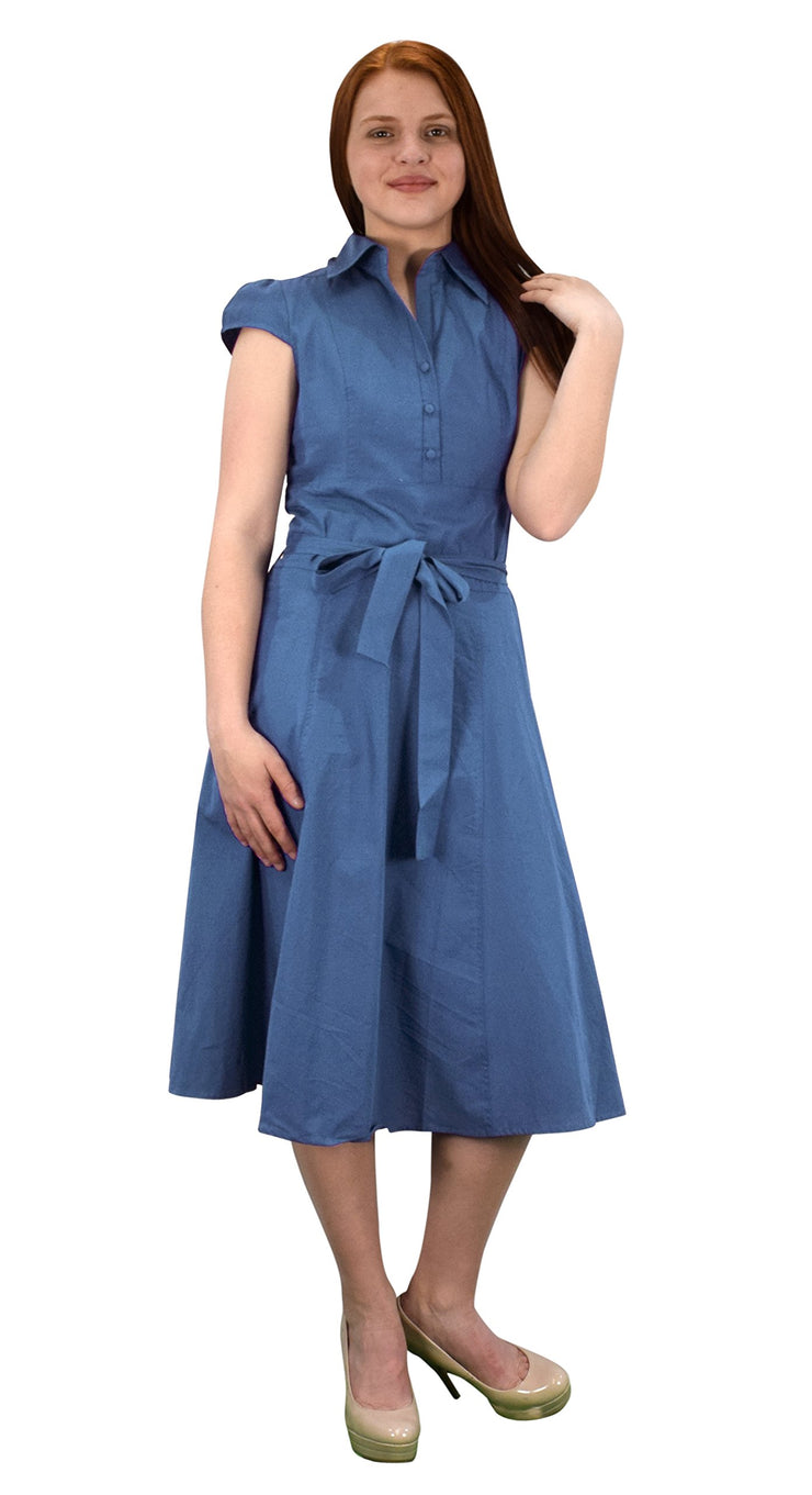 B0823-Vintage-Swing-Dress-Blue