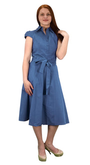 B0822-Vintage-Swing-Dress-Blue-S-SD
