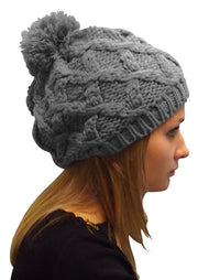 A3238-Cable-Knit-Pom-Hat-Grey-KL