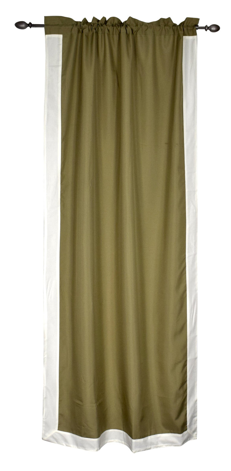 Peach Couture Two Tone Decorative Royal Gramercy Panels Curtains