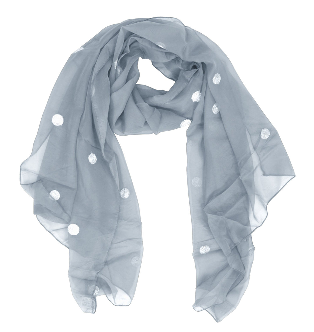 Lightweight Embroidered Summer Scarf